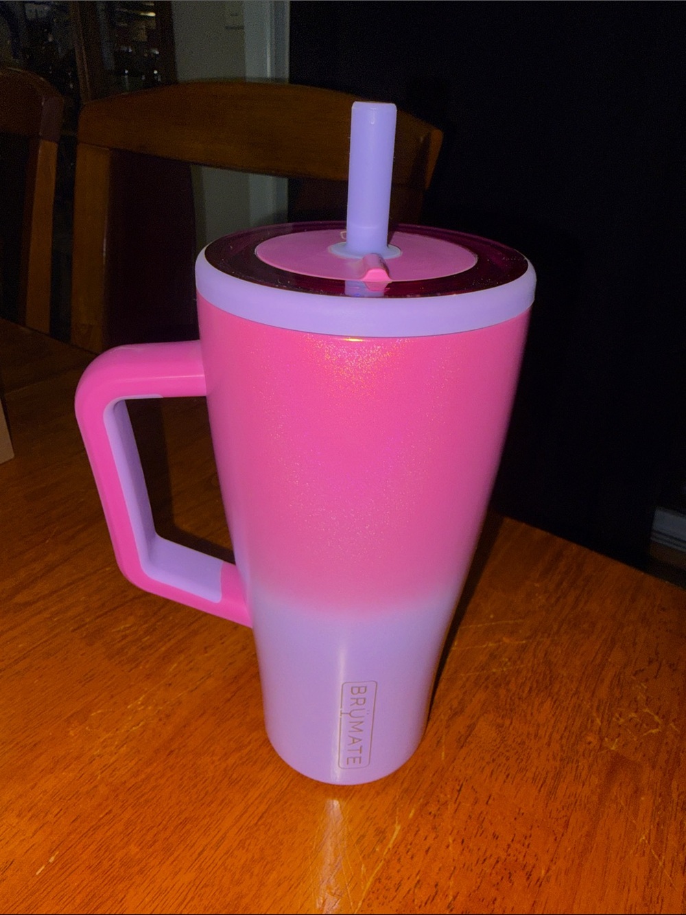 Brumate Pink & Lavender Ombre Era 30oz Tumbler with Straw